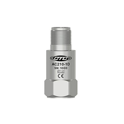 美国CTC AC210-1D/2D/3D高精度振动加速度传感器