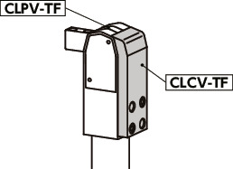 CLCV-TF动力夹块用盖 - PTFE涂层