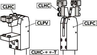 CLHC夹爪用支架